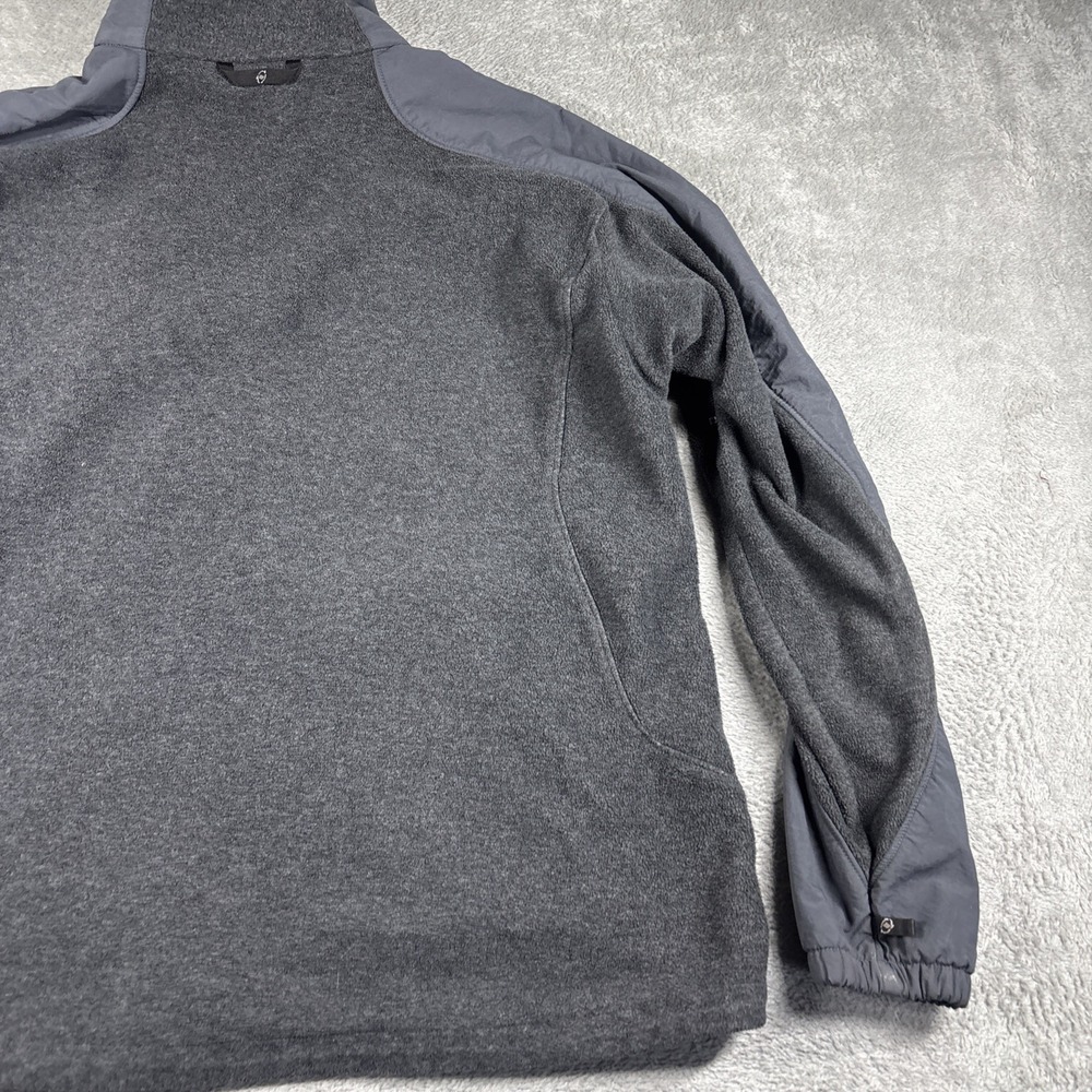 Columbia Sportswear Interchange Jacket Gray Fleece Lined Men's Size Large - Picture 11 of 13